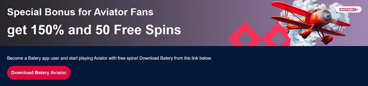 special bonus battery aviator special bonus battery aviator