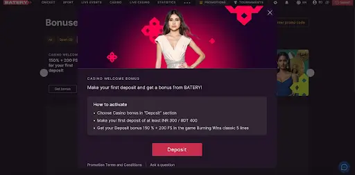 Battery online casino deposit Battery online casino deposit